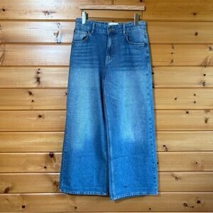 Urban Outfitters BDG Classic Blue Wide-Leg Women Jeans